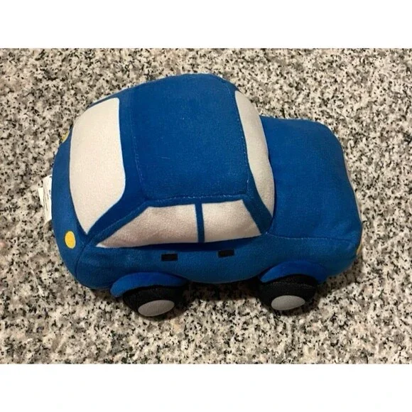 Pillowfort Target Blue Mini Car Pillow 9 Inch Plush, Stuffed Car - Picture 2 of 6
